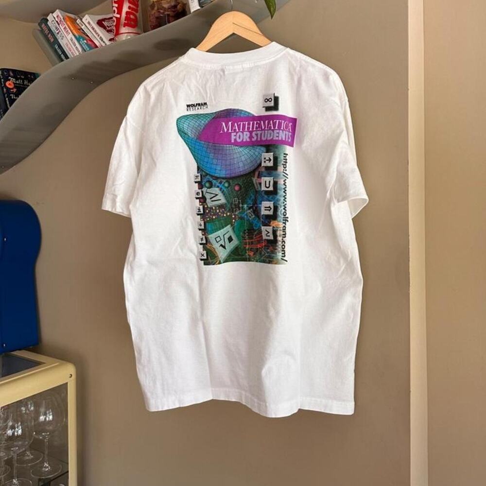 Vintage Mathematica For Students Vaporwave Tech Shirt